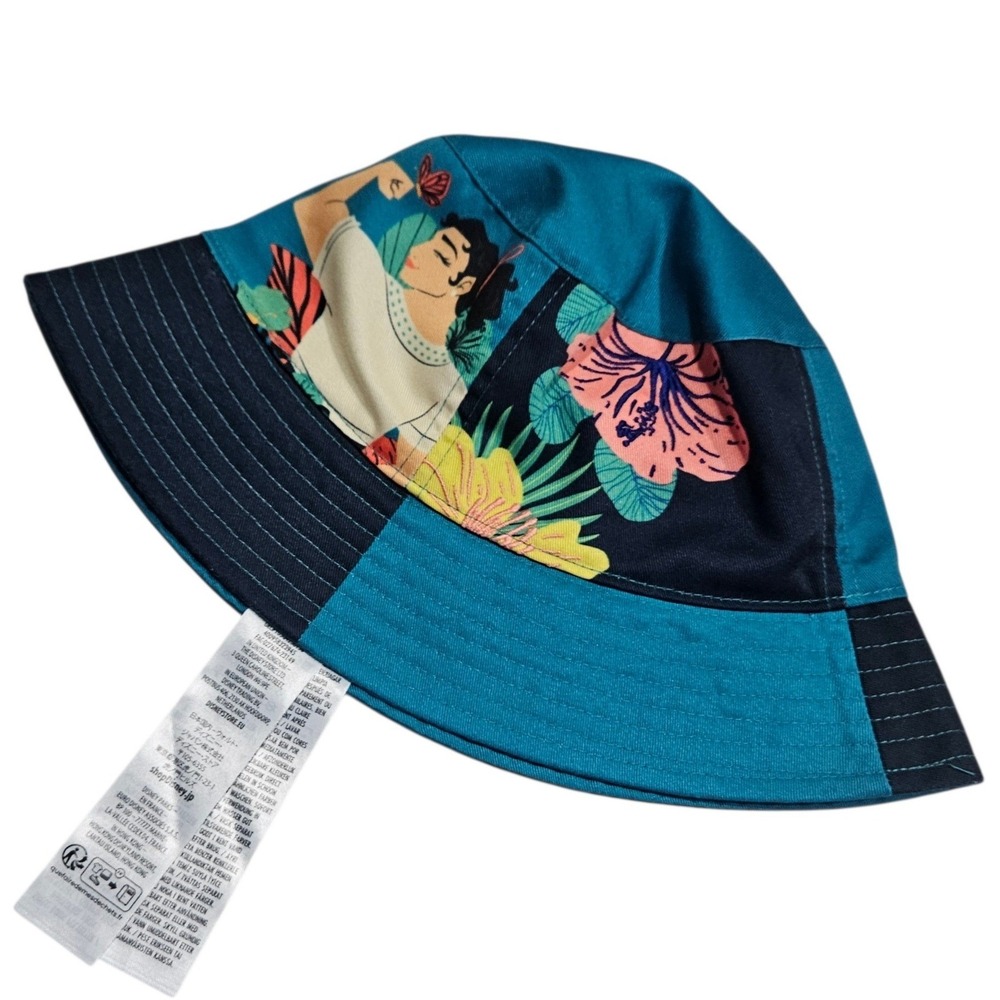 Disney Parks Encanto La Familia Bucket‎ Sun Hat Adult One Size Tropical Blue